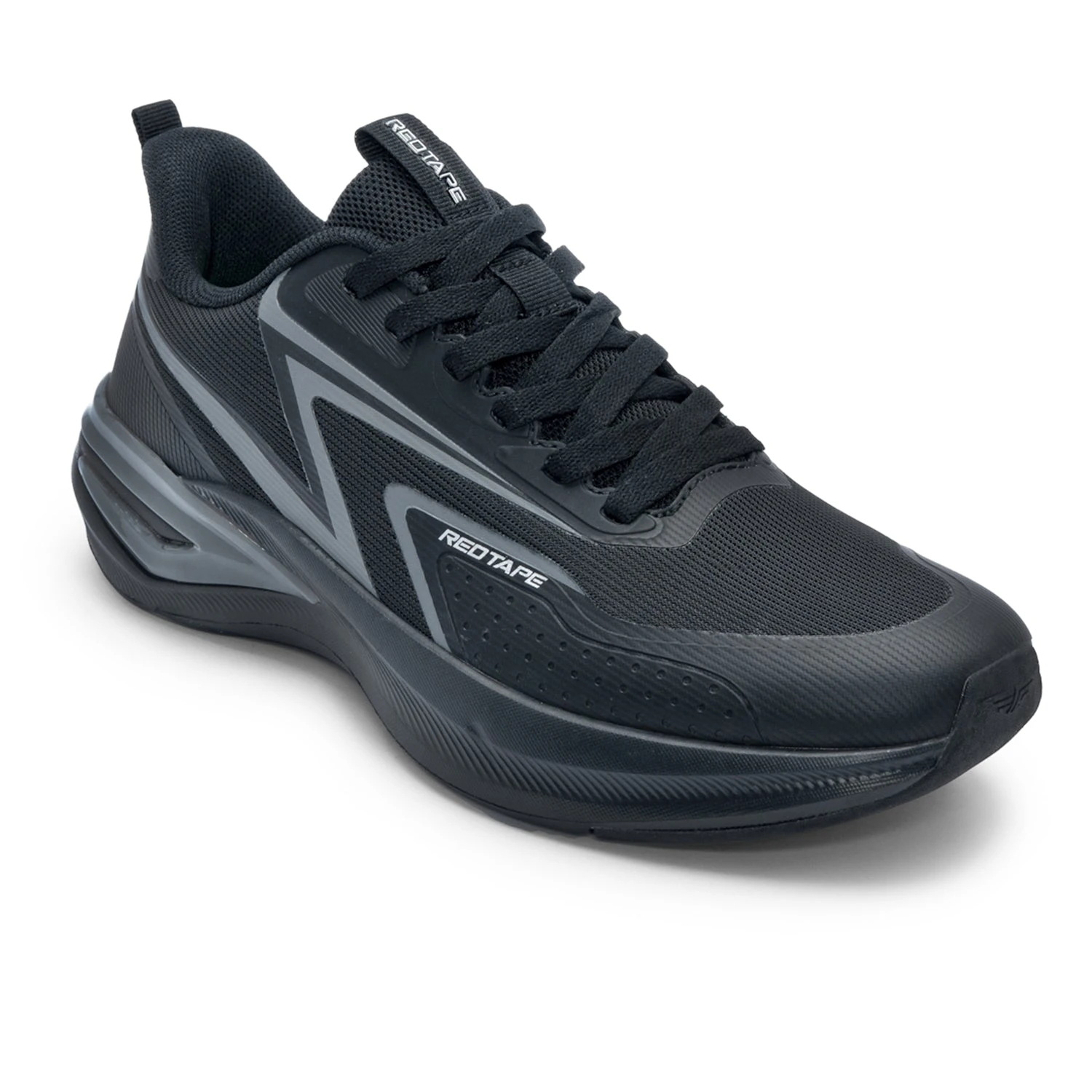 Red Tape Low Cut Sports Shoes for Men in Black | Sports Shoes